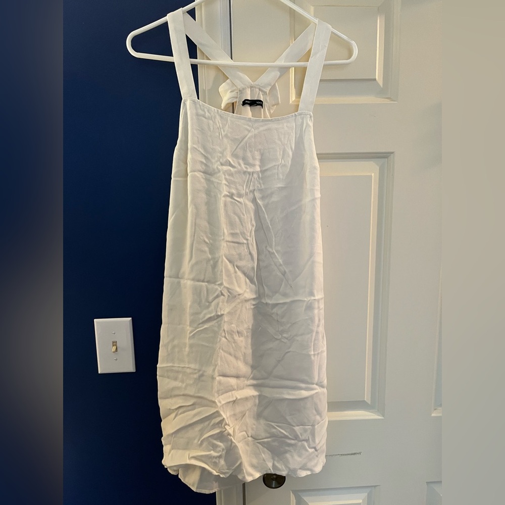 Paris Sunday White Sleeveless Dress